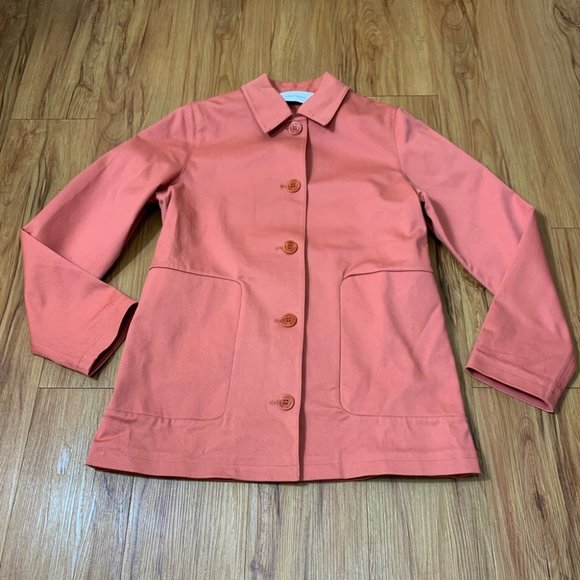 NORSE PROJECTS Rositta Coral Cotton Twill Jacket - Picture 5 of 16